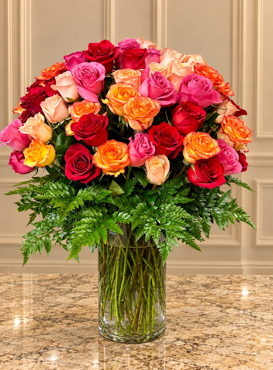 Infatuation 001 floral arrangement