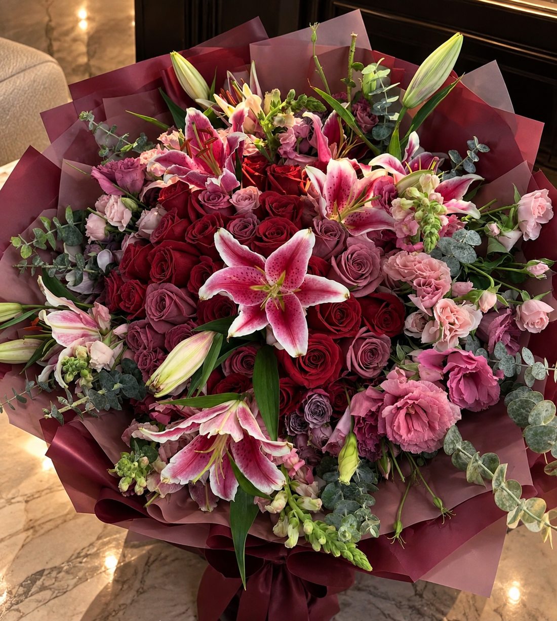 Opulence 002 floral arrangement